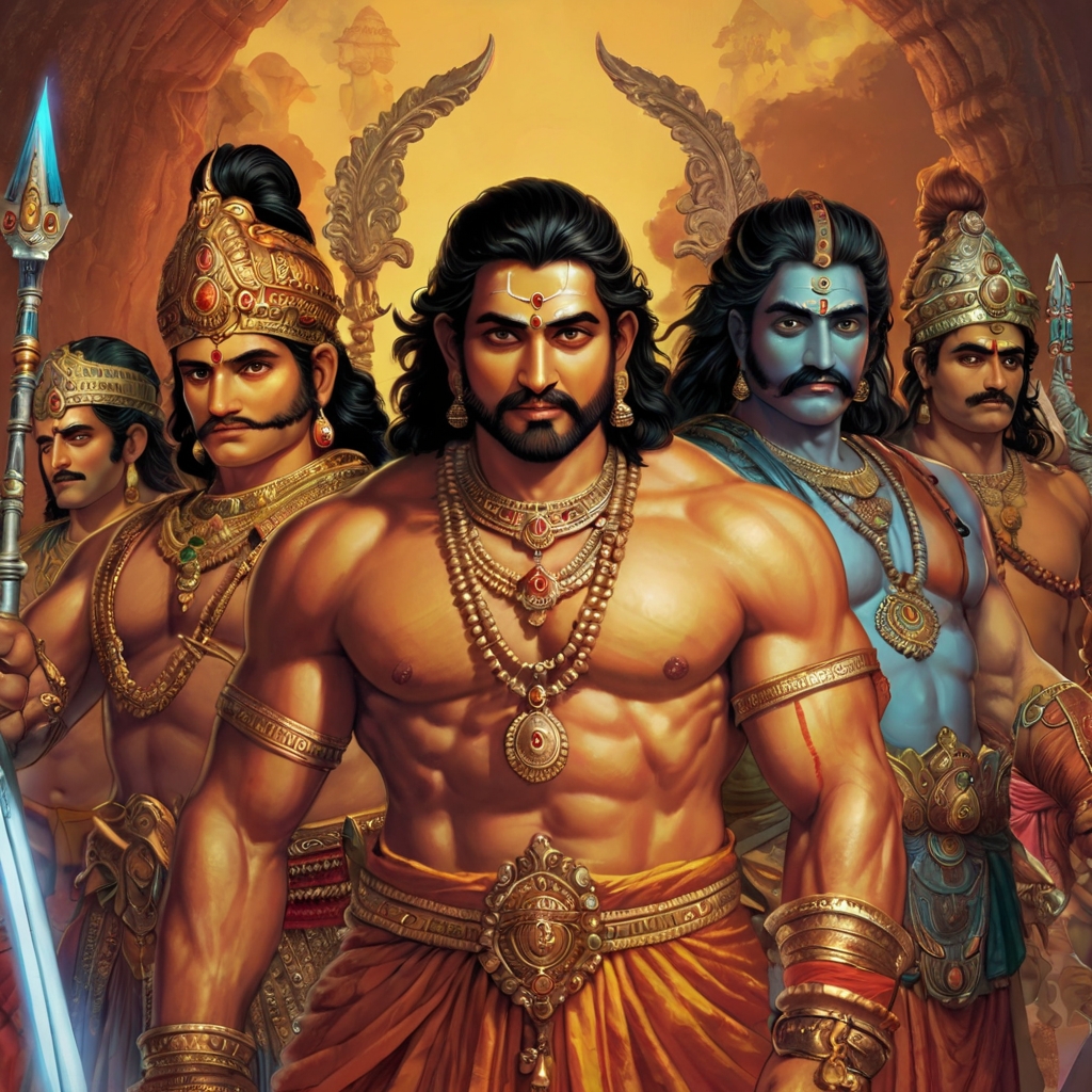 The Pandavas' Years Of Exile