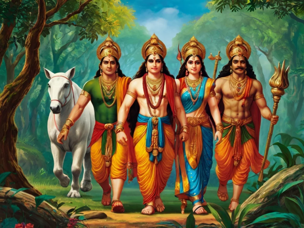 The Pandavas' Secret Exile in the Mahabharata